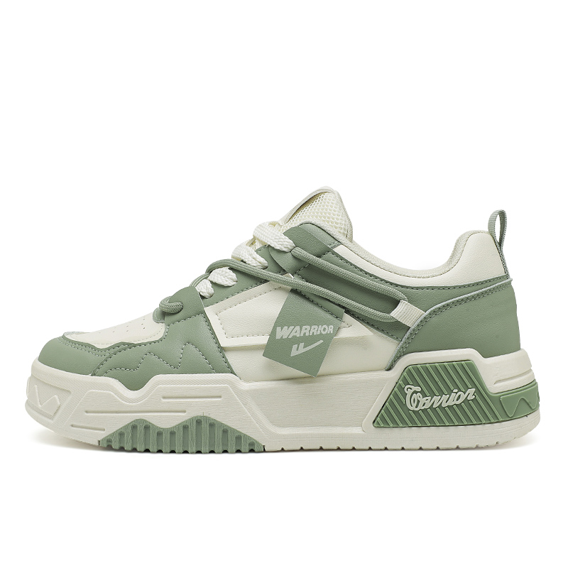 Кроссовки для скейтбординга мужские низкие зеленые WARRIOR, зеленый бежевый
Кроссовки для скейтбординга мужские низкие зеленые WARRIOR, зеленый бежевый