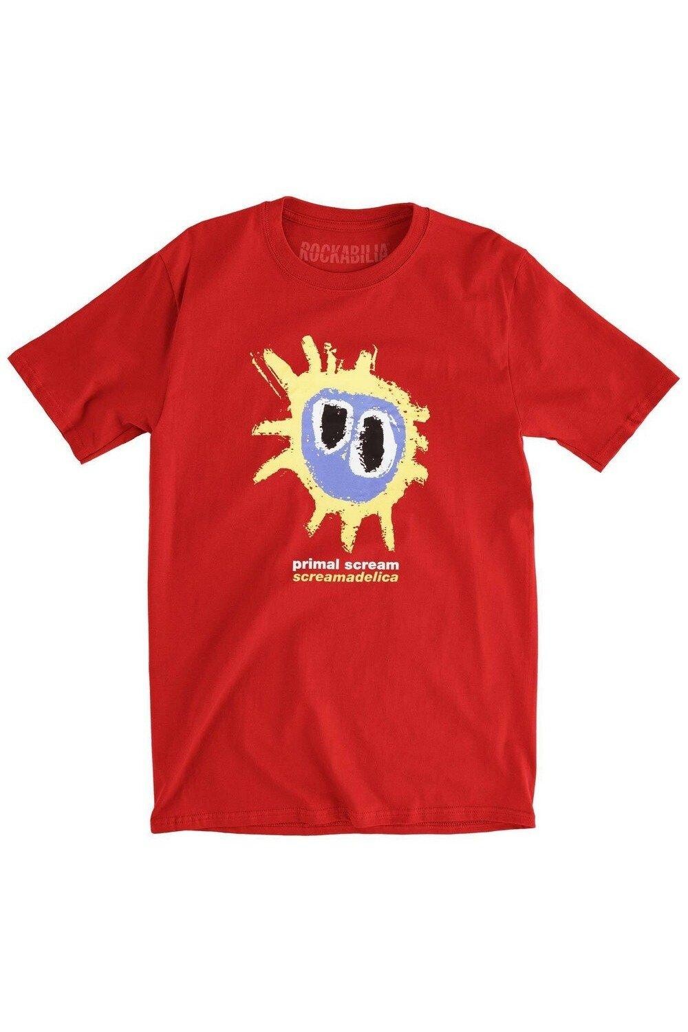 Футболка Screamadelica Primal Scream, красный
Футболка Screamadelica Primal Scream, красный