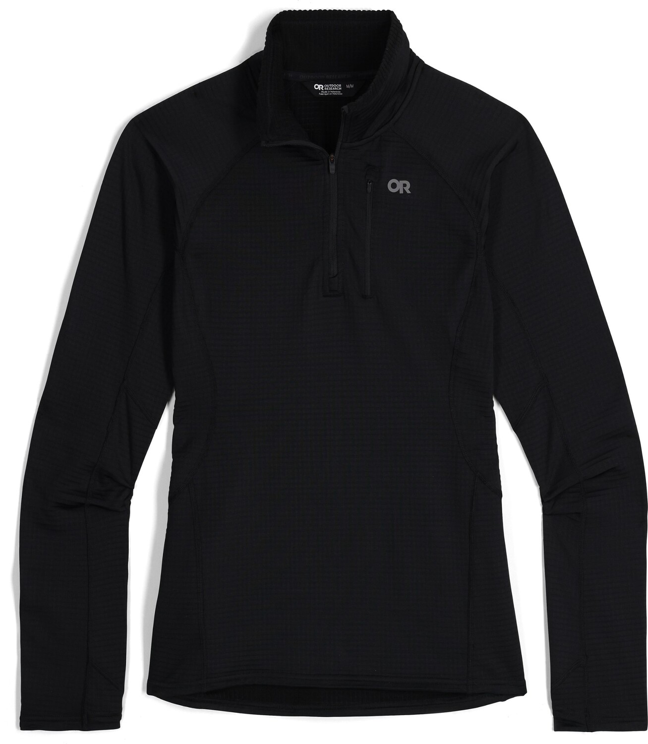 Флисовый пуловер с молнией на четверть Vigor Grid — женский Outdoor Research, черный
Флисовый пуловер с молнией на четверть Vigor Grid — женский Outdoor Research, черный