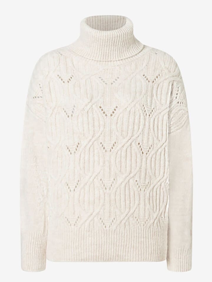 Пуловер More & More Rollkragenpullover, кремовый
Пуловер More & More Rollkragenpullover, кремовый