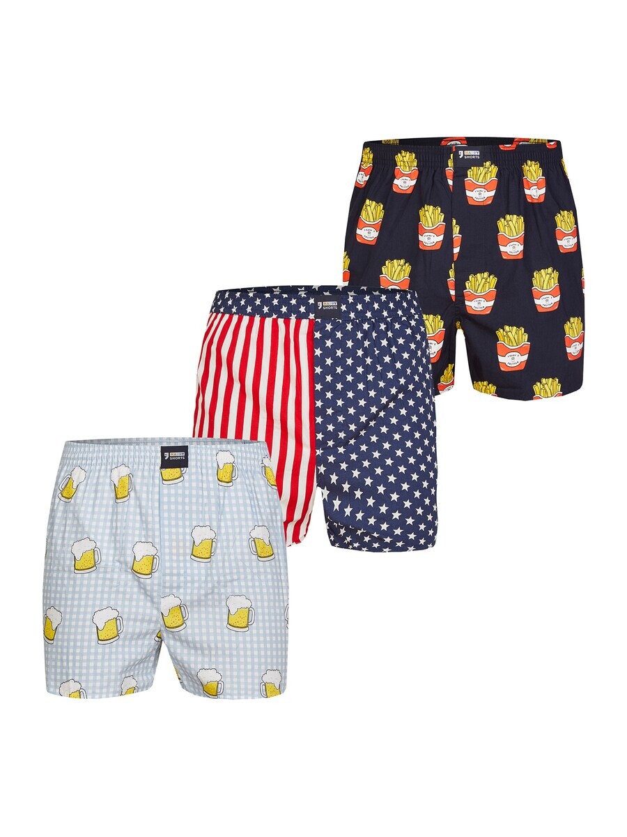 Боксеры Happy Shorts Boxer shorts Print Sets, цвет Mixed colors
Боксеры Happy Shorts Boxer shorts Print Sets, цвет Mixed colors