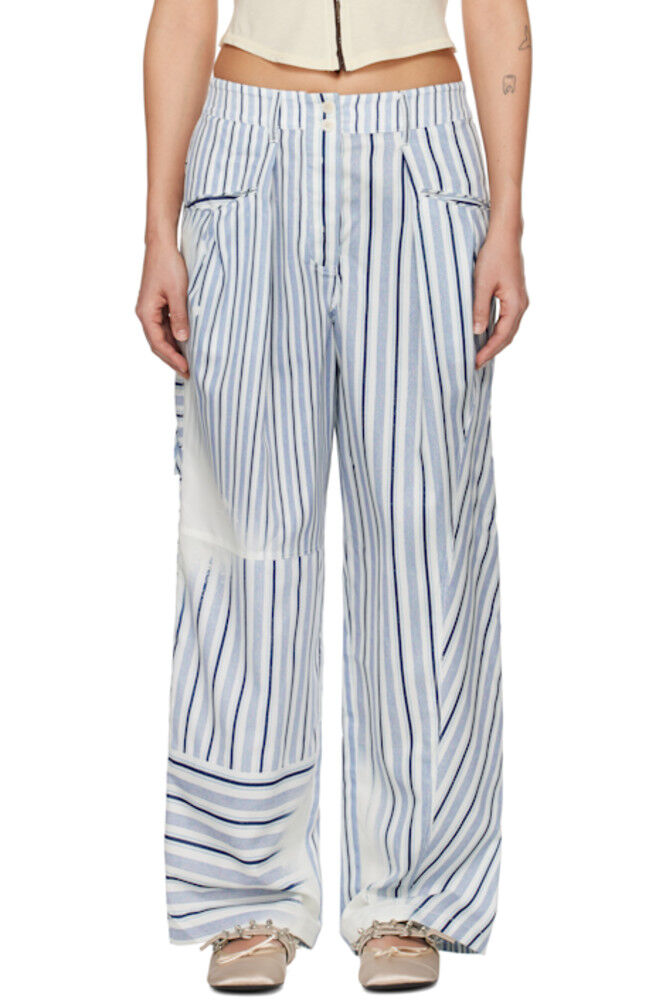 Пижамные брюки с синими вставками OPEN YY
Пижамные брюки с синими вставками OPEN YY