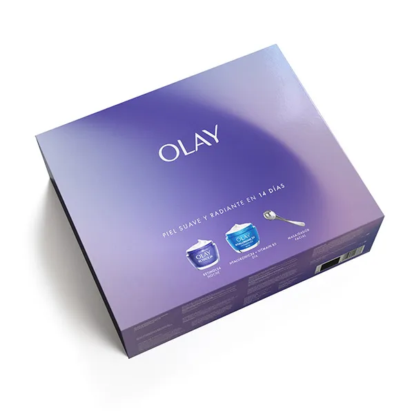 Пакет гиалуроновой кислоты и ретинола Piel Suave Y Radiante Olay, 2 UD
Пакет гиалуроновой кислоты и ретинола Piel Suave Y Radiante Olay, 2 UD