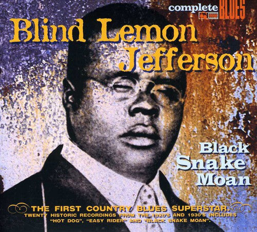 CD диск Jefferson, Blind Lemon: Black Snake Moan
CD диск Jefferson, Blind Lemon: Black Snake Moan
