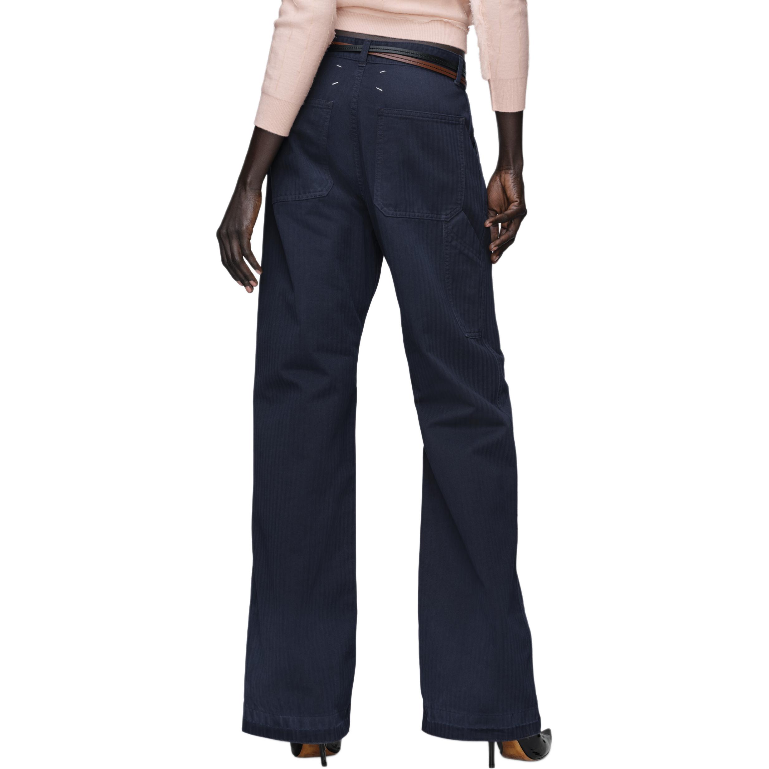 Maison Margiela Джинсы Women's Blue Moderate Wide Leg
Maison Margiela Джинсы Women's Blue Moderate Wide Leg