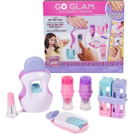 Набор для ногтей Go Glam Studio с 200 ногтями и 4 дизайнами Cool Maker
Набор для ногтей Go Glam Studio с 200 ногтями и 4 дизайнами Cool Maker
