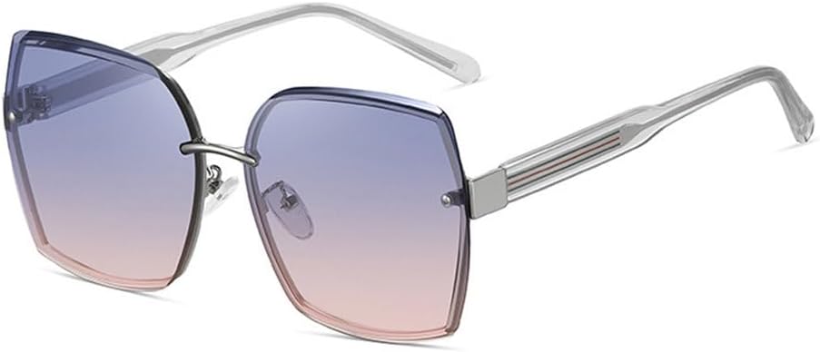 Солнцезащитные очки для женщин 2027 года, большая оправа, градиентная металлическая оправа, летние дорожные солнцезащитные очки для мужчин, защита от УФ-излучения UV400 MTZJH, 6
Солнцезащитные очки для женщин 2027 года, большая оправа, градиентная металлическая оправа, летние дорожные солнцезащитные очки для мужчин, защита от УФ-излучения UV400 MTZJH, 6