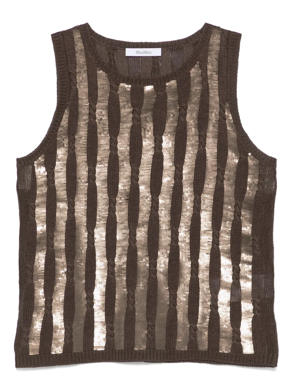 Жилет Голиа MAX MARA, коричневый
Жилет Голиа MAX MARA, коричневый
