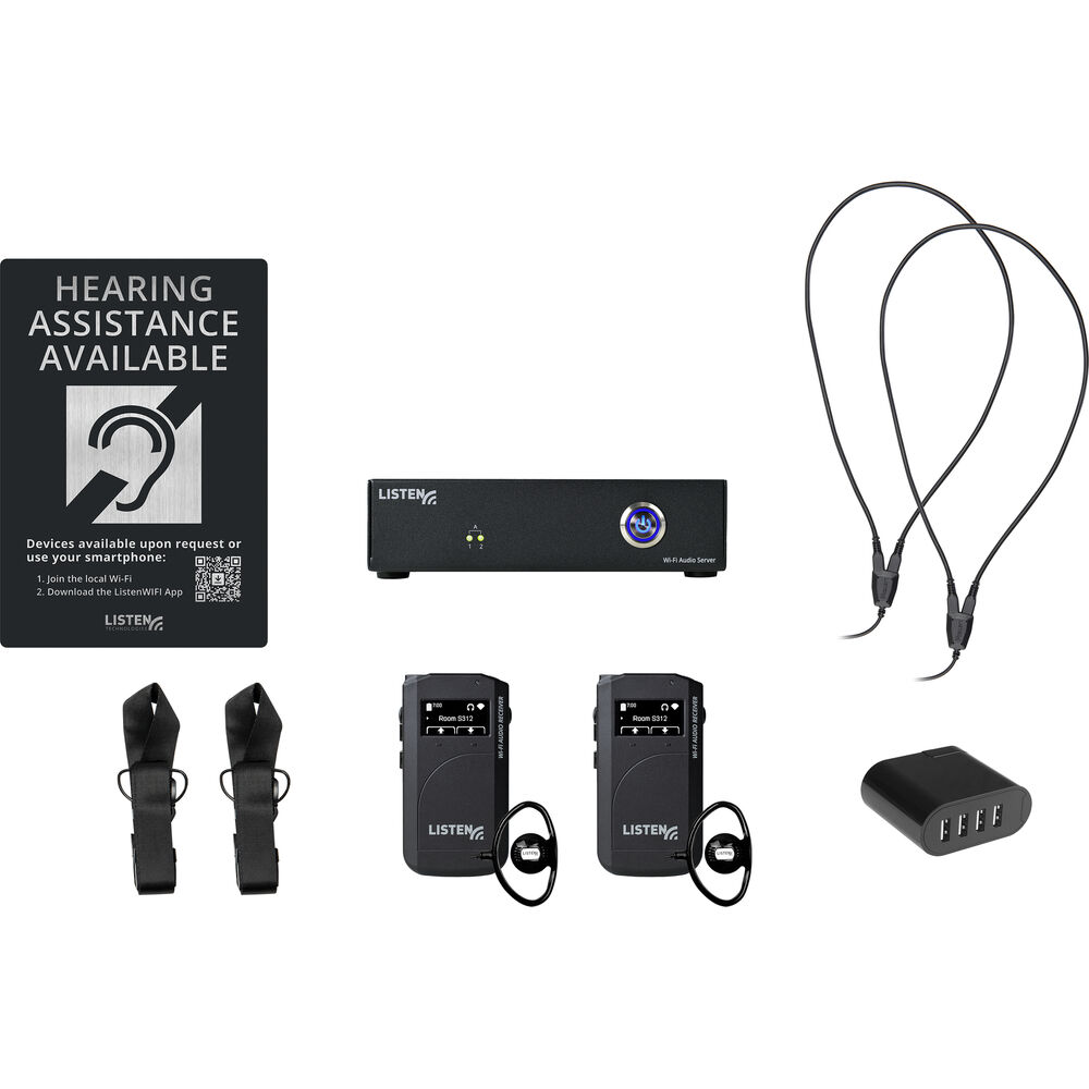 Listen Technologies LWS-02-A1 2-Channel Wi-Fi System LWS-02-A1
Listen Technologies LWS-02-A1 2-Channel Wi-Fi System LWS-02-A1