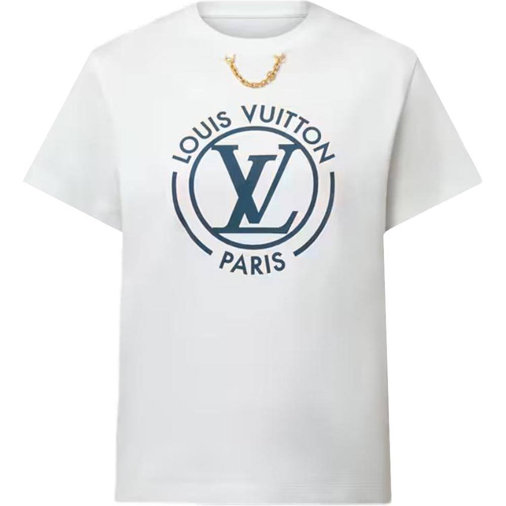 Флокированная футболка Lv LOUIS VUITTON, белый
Флокированная футболка Lv LOUIS VUITTON, белый