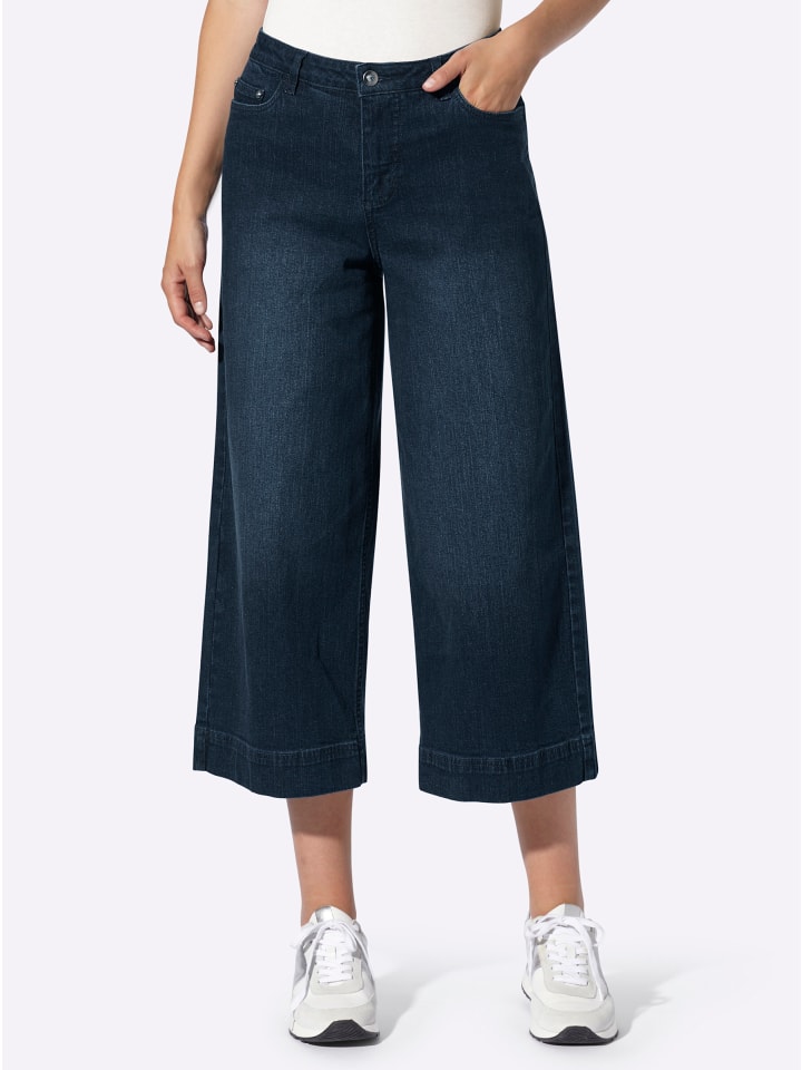 Джинсы 7/8 темно-синего цвета Heine
Джинсы 7/8 темно-синего цвета Heine