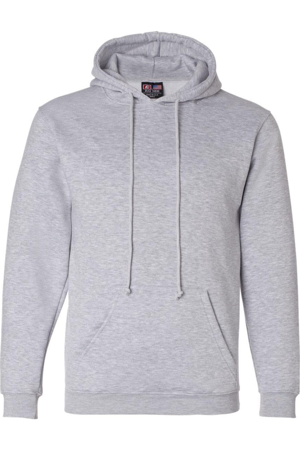 Толстовка с капюшоном Bayside USA-Made, цвет dark ash 
Толстовка с капюшоном Bayside USA-Made, цвет dark ash