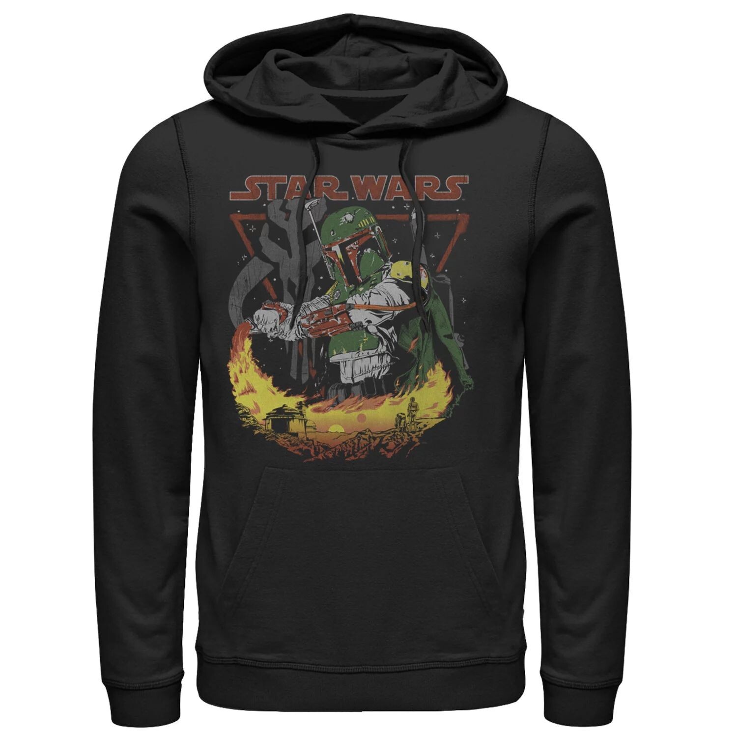 Мужская толстовка с капюшоном Boba Fett Tatooine Flame Star Wars
Мужская толстовка с капюшоном Boba Fett Tatooine Flame Star Wars