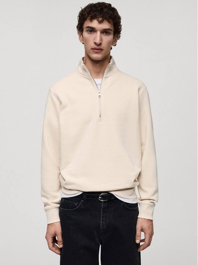 Свитшот Winny с высоким воротником на молнии Regular Fit Mango, Light Beige
Свитшот Winny с высоким воротником на молнии Regular Fit Mango, Light Beige