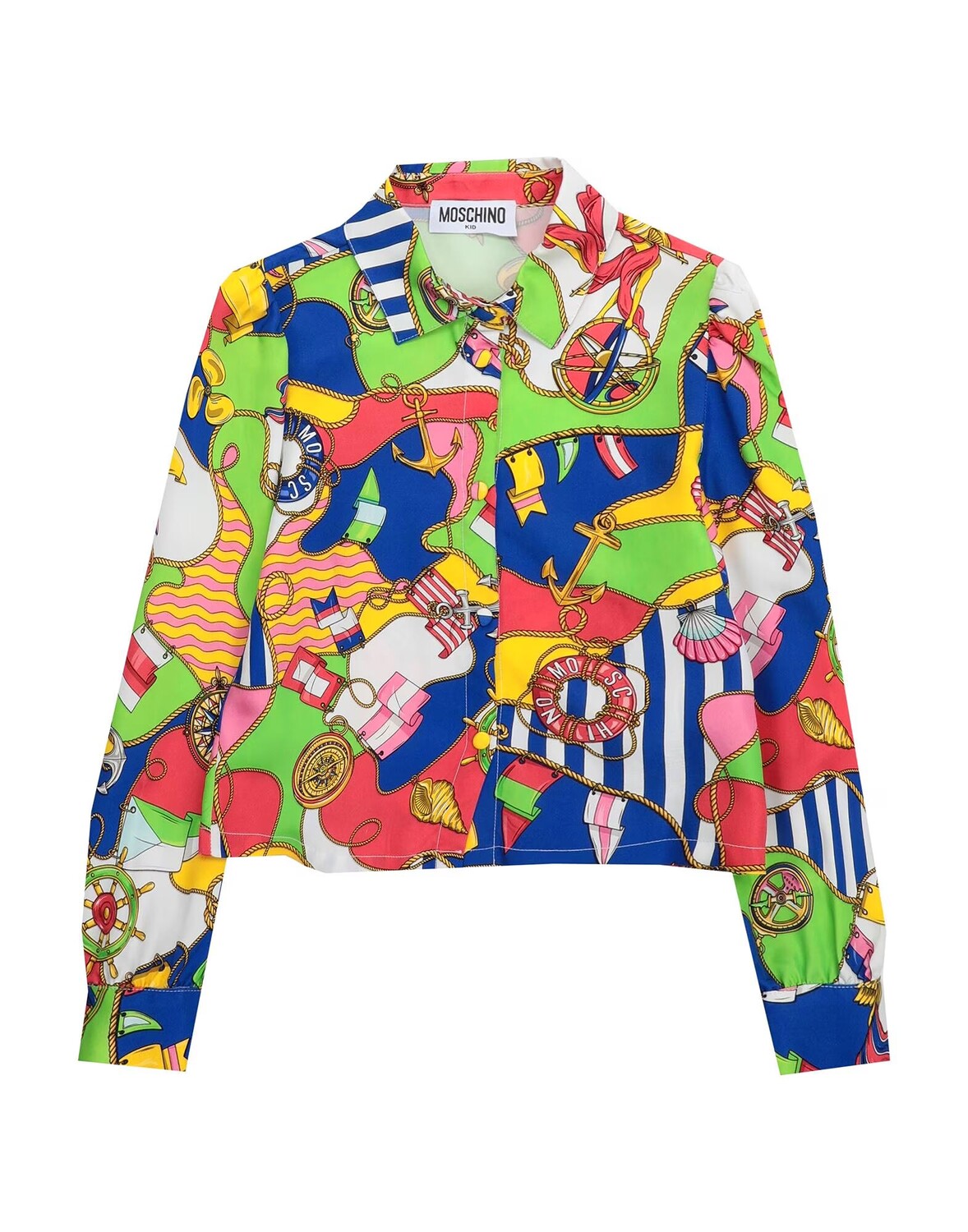 Рубашка Moschino Kid, синий
Рубашка Moschino Kid, синий