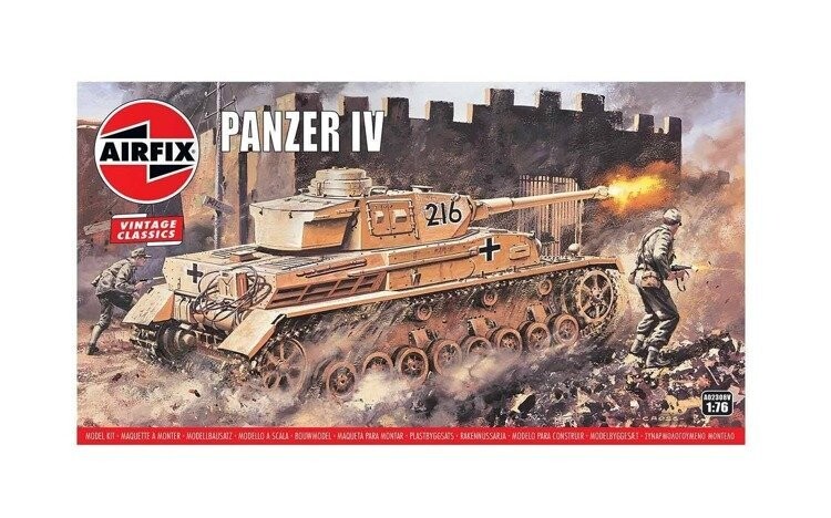Модель танка Panzer IV для сборки Airfix
Модель танка Panzer IV для сборки Airfix