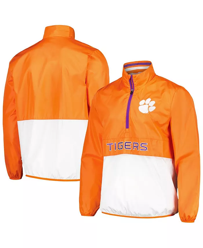 Толстовка Men's Orange Clemson Tigers Cornerman Half-Zip Top G-III Sports by Carl Banks
Толстовка Men's Orange Clemson Tigers Cornerman Half-Zip Top G-III Sports by Carl Banks