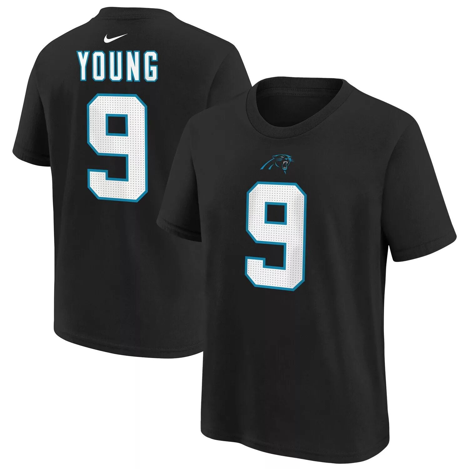 Футболка Nike Bryce Young Black Carolina Panthers для дошкольников, выбор игрока в первом раунде драфта НФЛ 2023, имя и номер Nike
Футболка Nike Bryce Young Black Carolina Panthers для дошкольников, выбор игрока в первом раунде драфта НФЛ 2023, имя и номер Nike