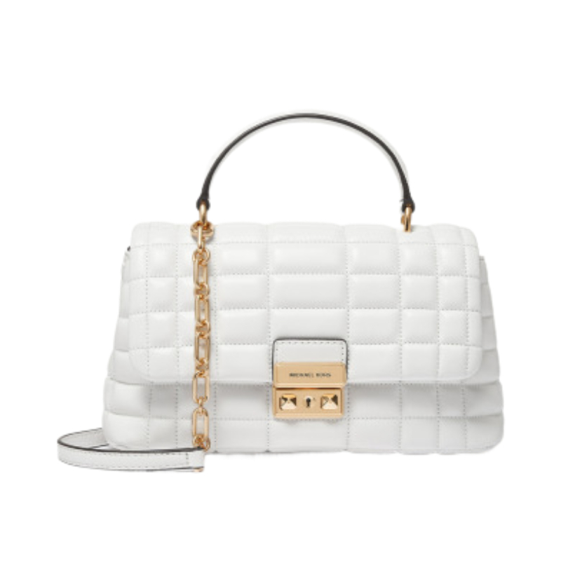 MICHAEL KORS Сумка женская Tribeca из овчины средняя белая
MICHAEL KORS Сумка женская Tribeca из овчины средняя белая