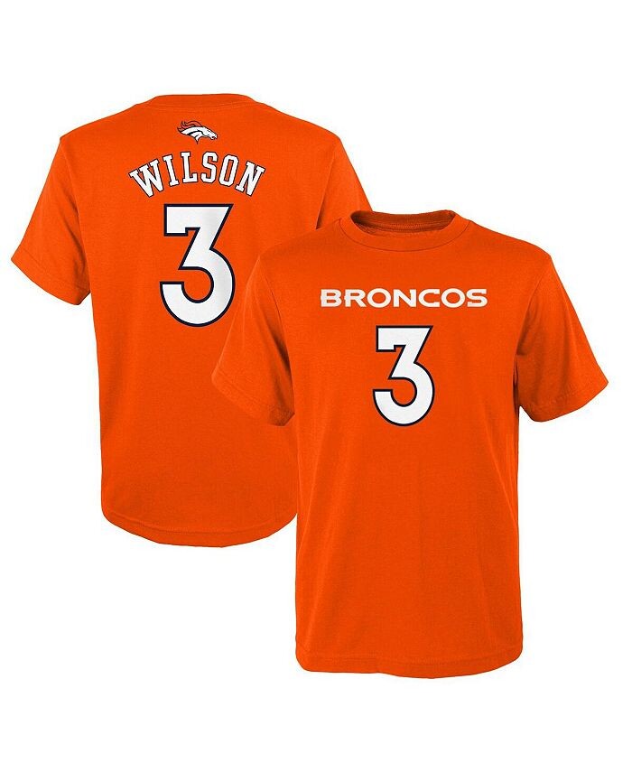 Футболка с именем и номером игрока Big Boys Russell Wilson Orange Denver Broncos Mainliner Outerstuff, оранжевый
Футболка с именем и номером игрока Big Boys Russell Wilson Orange Denver Broncos Mainliner Outerstuff, оранжевый