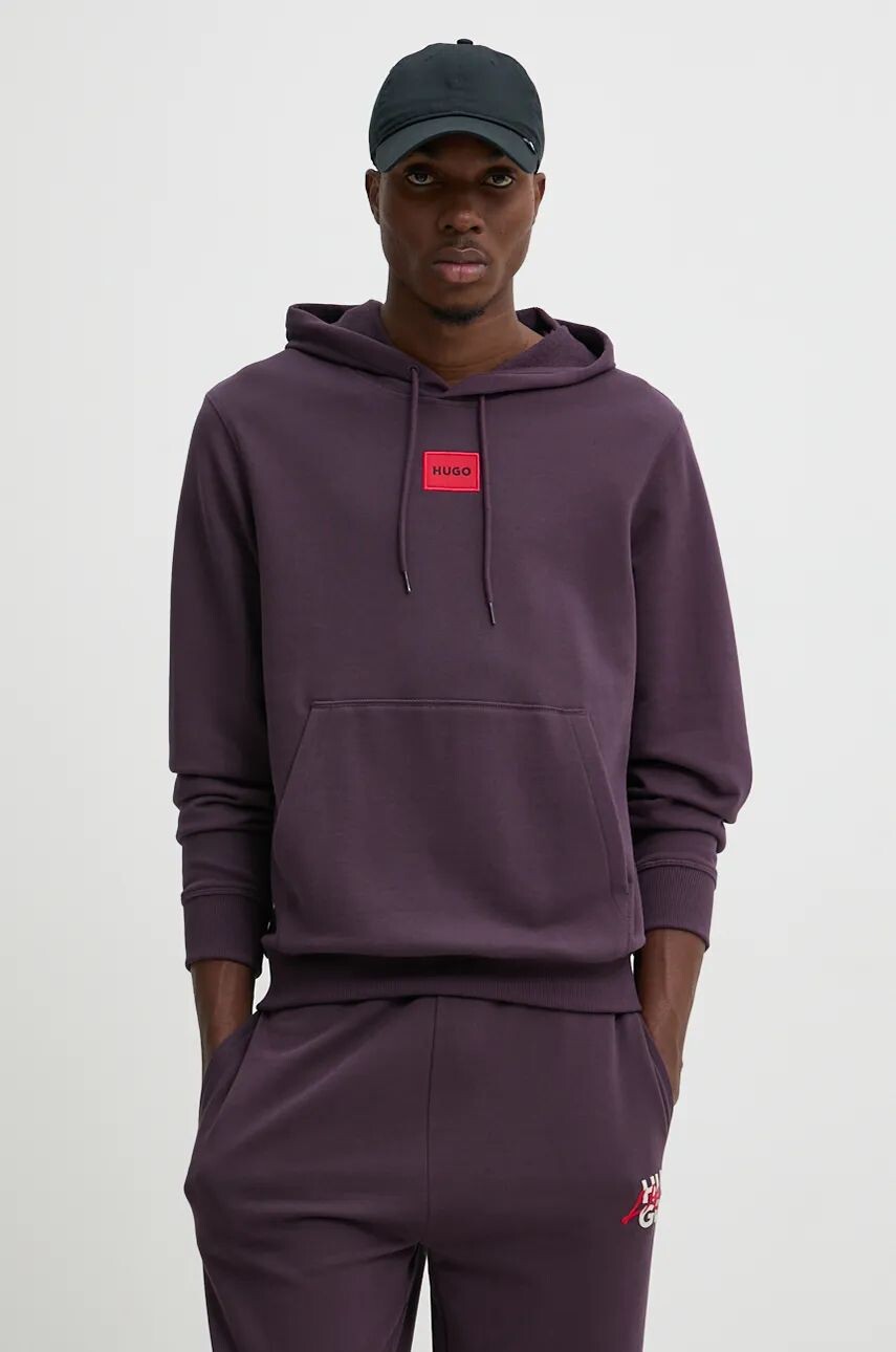 Толстовка HUGO из хлопка, фиолетовый
Толстовка HUGO из хлопка, фиолетовый