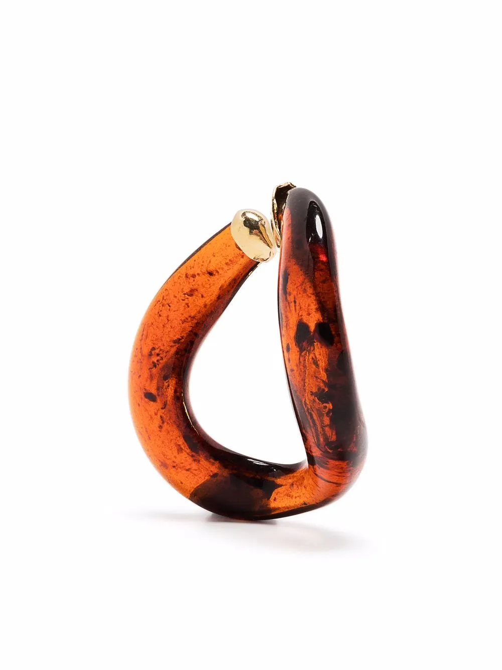 Позолоченная серьга-кафф Magma Link Large Beatriz Palacios, коричневый
Позолоченная серьга-кафф Magma Link Large Beatriz Palacios, коричневый