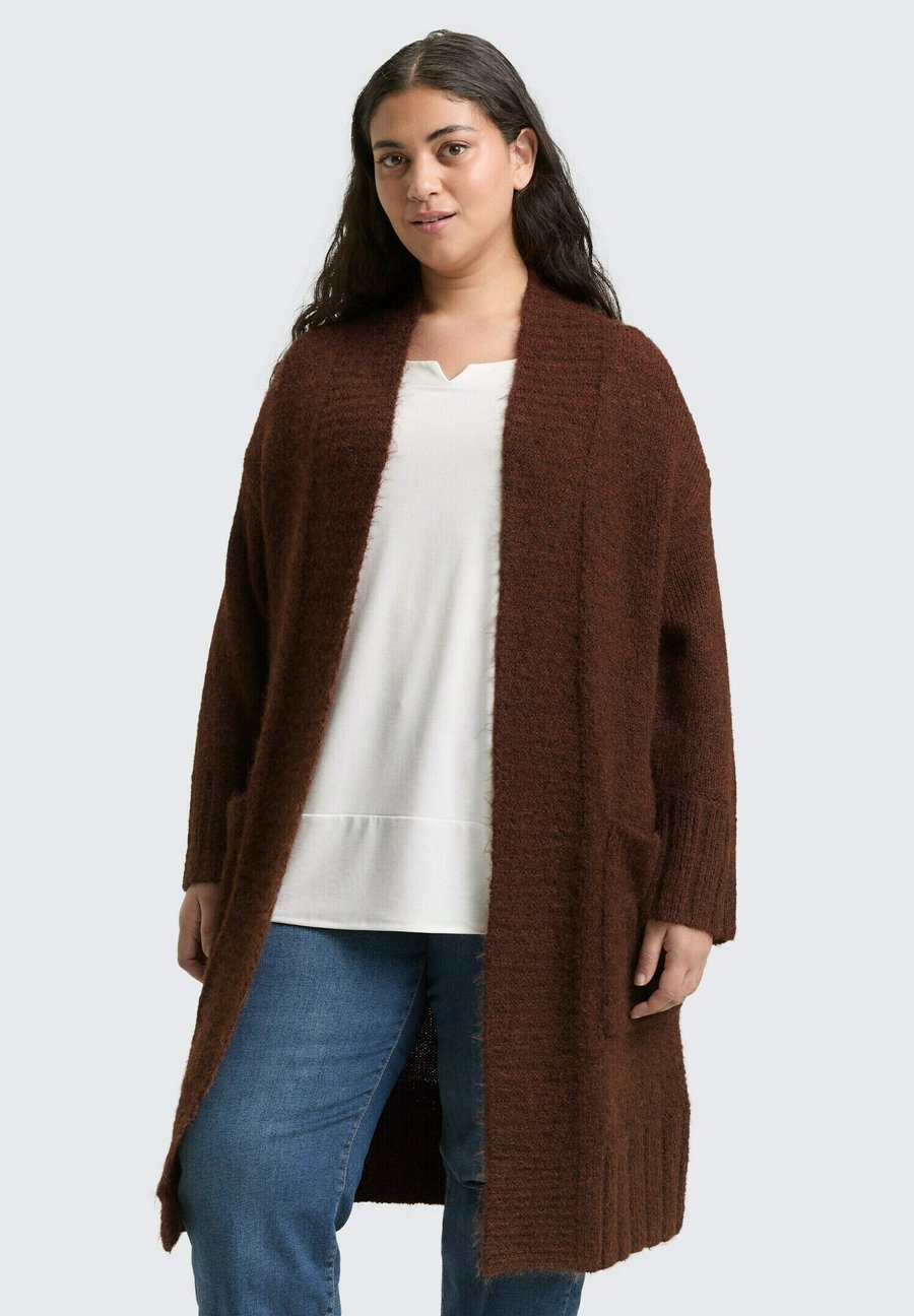 Кардиган TOM TAILOR INHALT, Dark Pecan Brown Melange/Dark Brown
Кардиган TOM TAILOR INHALT, Dark Pecan Brown Melange/Dark Brown