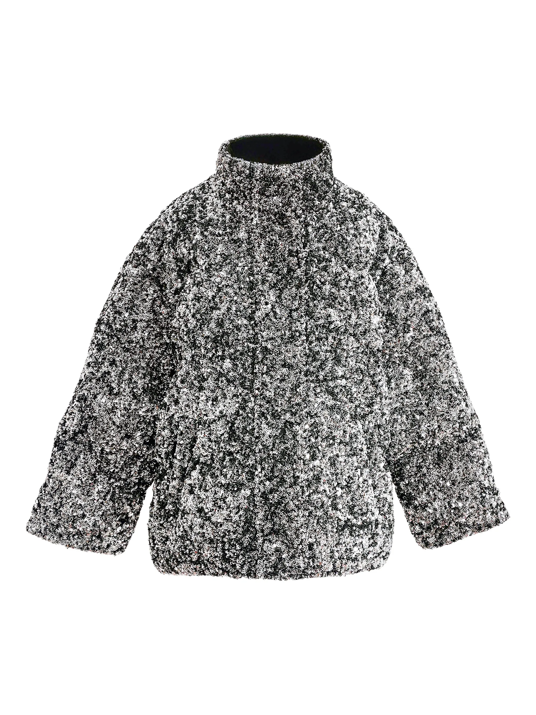 Пуховик с пайетками Tulleen, черный
Пуховик с пайетками Tulleen, черный