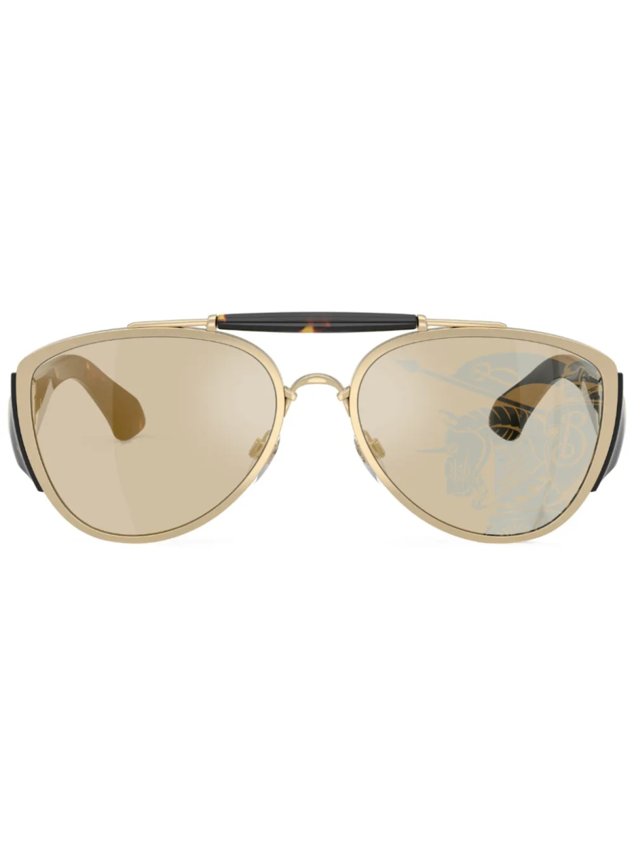 Солнцезащитные очки-пилоты черепаховой расцветки Burberry Eyewear, золотой
Солнцезащитные очки-пилоты черепаховой расцветки Burberry Eyewear, золотой