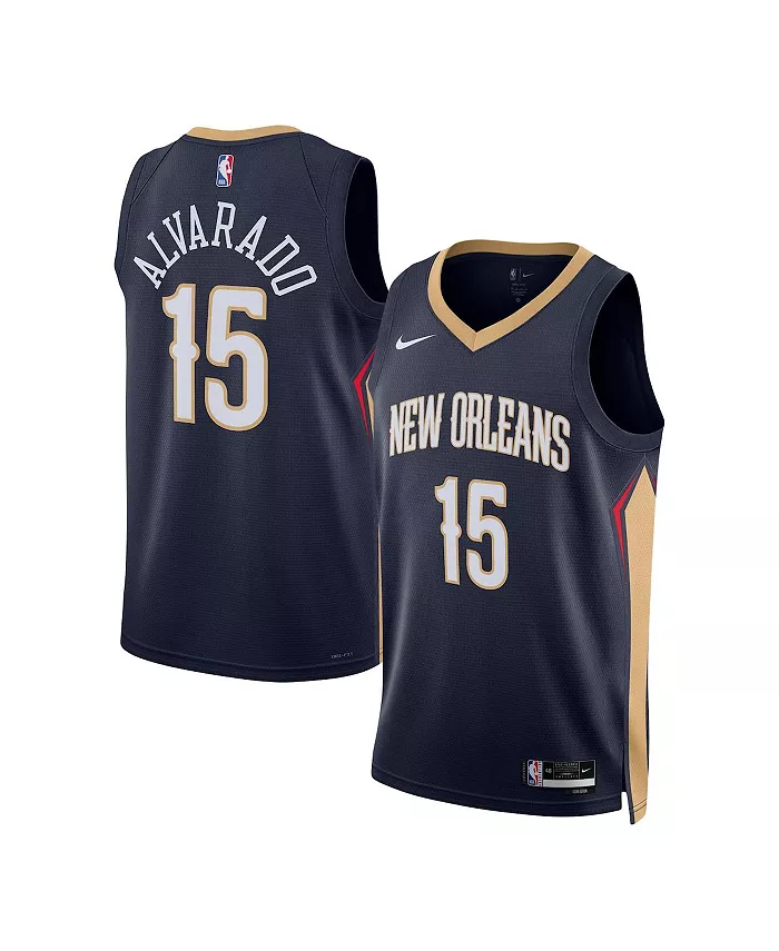 Мужская и женская баскетбольная майка Jose Alvarado в цвете Navy, New Orleans Pelicans, Swingman - Association Edition Nike
Мужская и женская баскетбольная майка Jose Alvarado в цвете Navy, New Orleans Pelicans, Swingman - Association Edition Nike