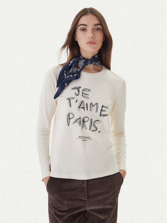 Блузка regular fit Renoir 2525946032 Weekend Max Mara, экрю
Блузка regular fit Renoir 2525946032 Weekend Max Mara, экрю