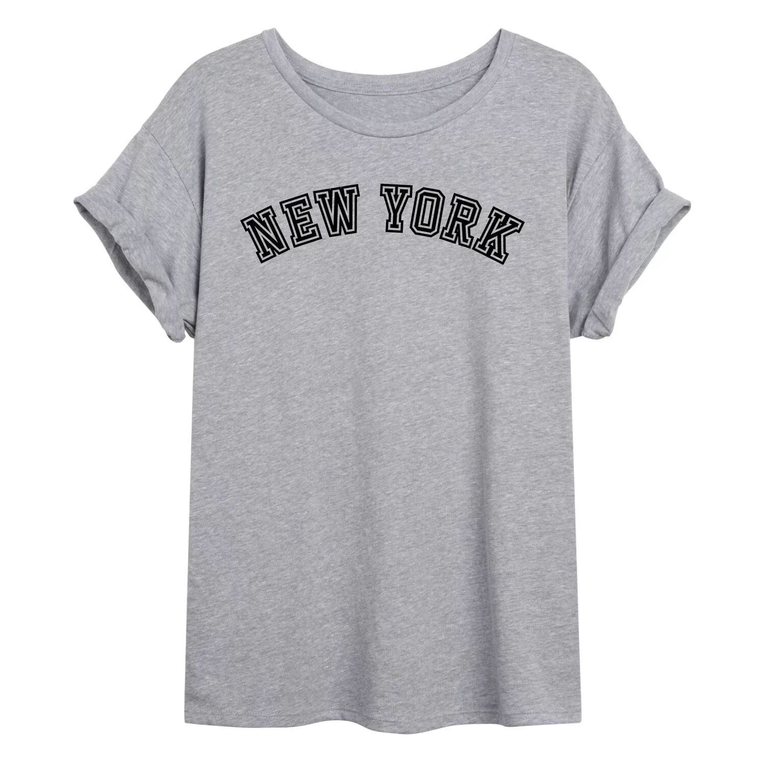 Размерная футболка с рисунком New York для юниоров Licensed Character
Размерная футболка с рисунком New York для юниоров Licensed Character