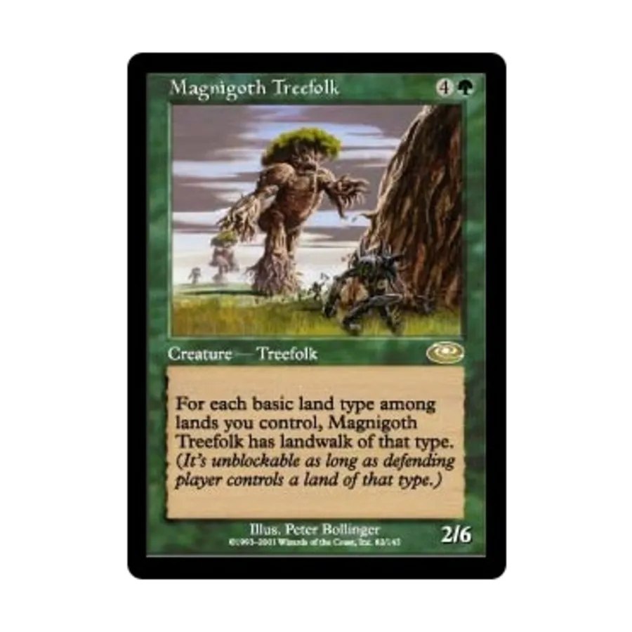 CCG Магнигот-лесовик (клавиша R), MTG - Planeshift
CCG Магнигот-лесовик (клавиша R), MTG - Planeshift