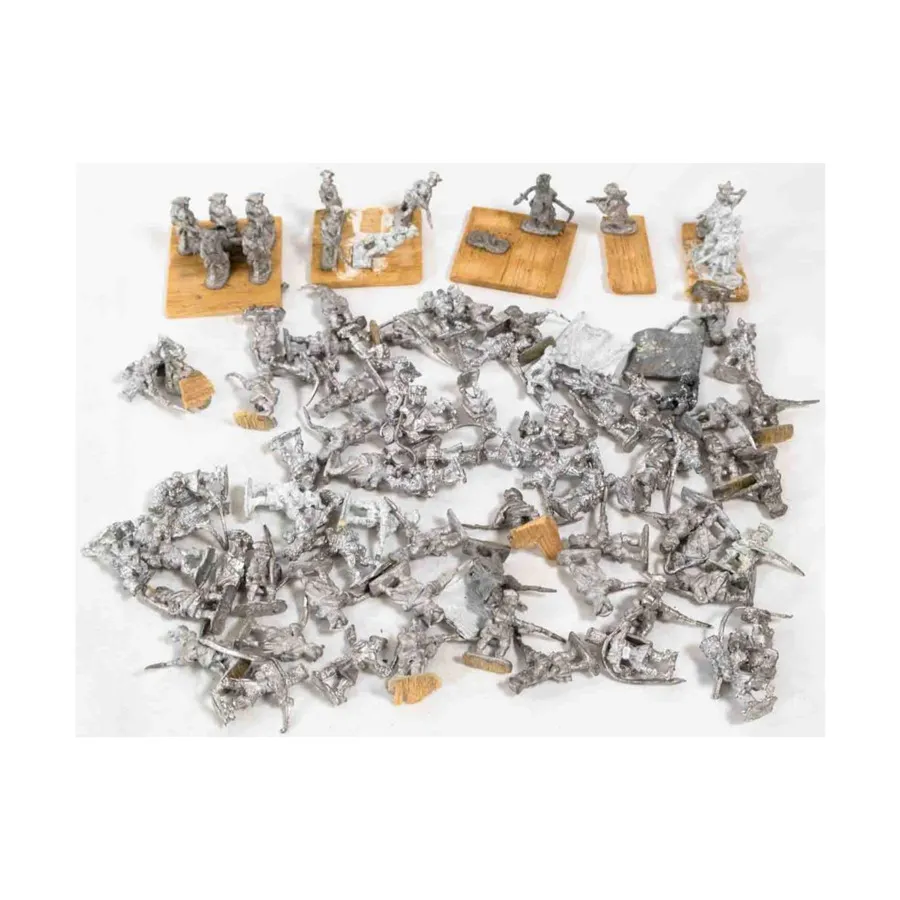 Наполеоновская коллекция № 16, Miscellaneous Historical Miniatures - Loose Miniatures (15mm) (Unidentifiable Manufacturer)
Наполеоновская коллекция № 16, Miscellaneous Historical Miniatures - Loose Miniatures (15mm) (Unidentifiable Manufacturer)