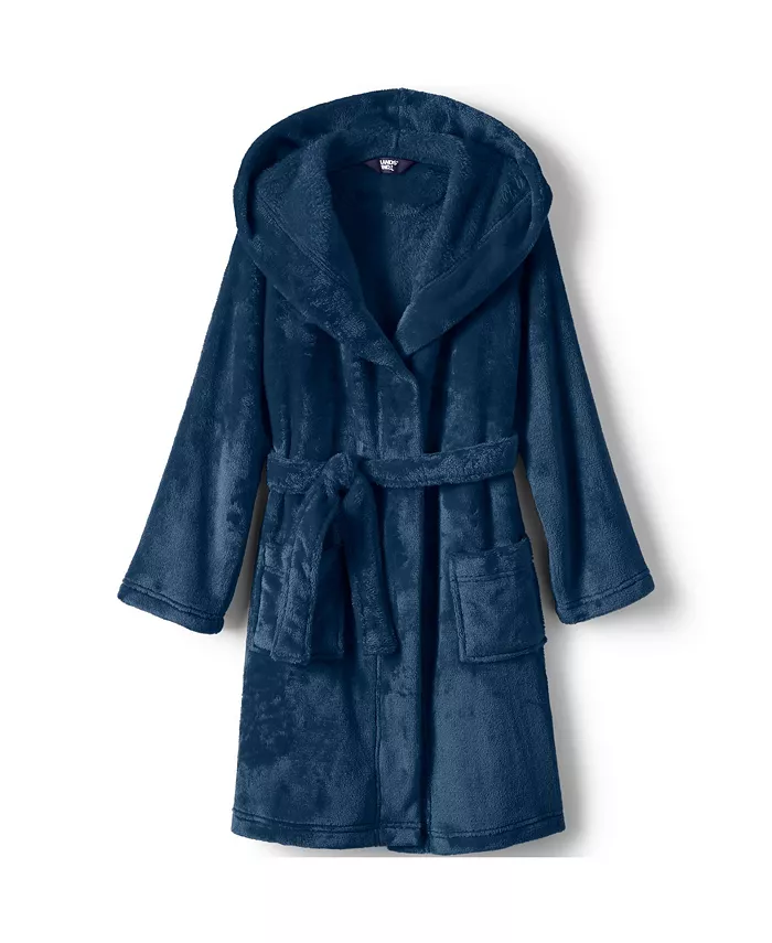 Утепленный халат с капюшоном Big Girls Lands' End, синий
Утепленный халат с капюшоном Big Girls Lands' End, синий