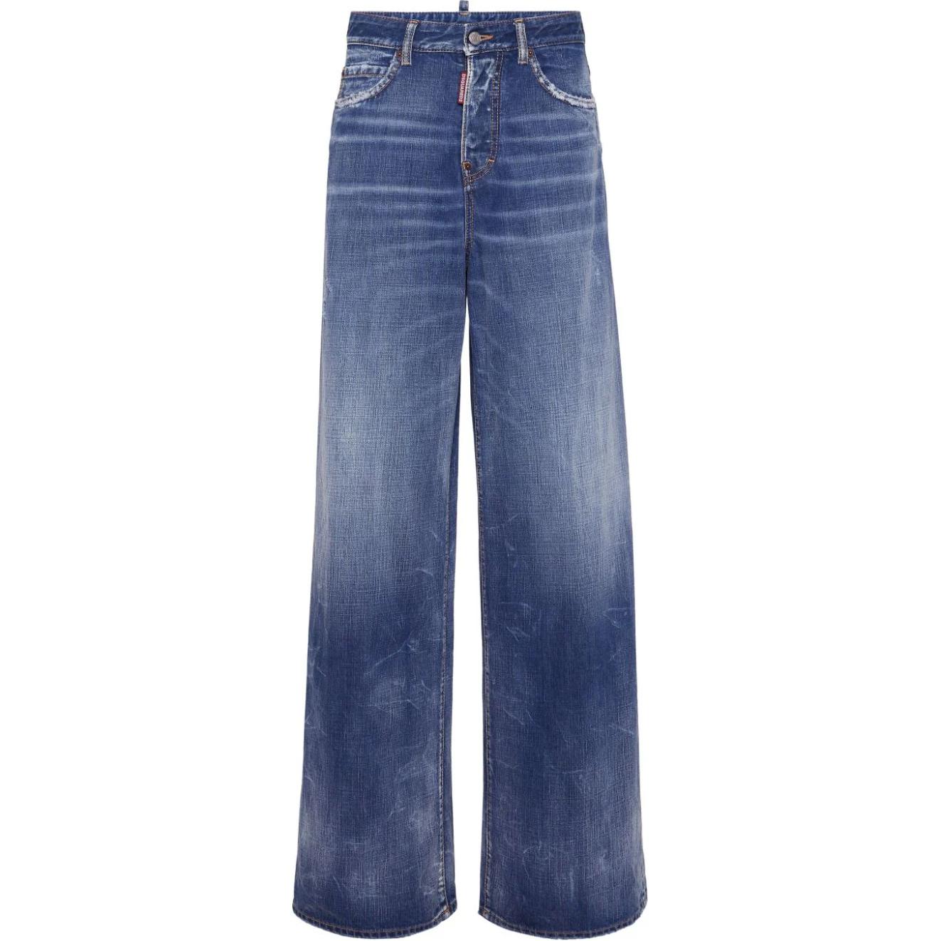 DSQUARED 2 Dsquared2 потертые джинсы с широкими штанинами
DSQUARED 2 Dsquared2 потертые джинсы с широкими штанинами