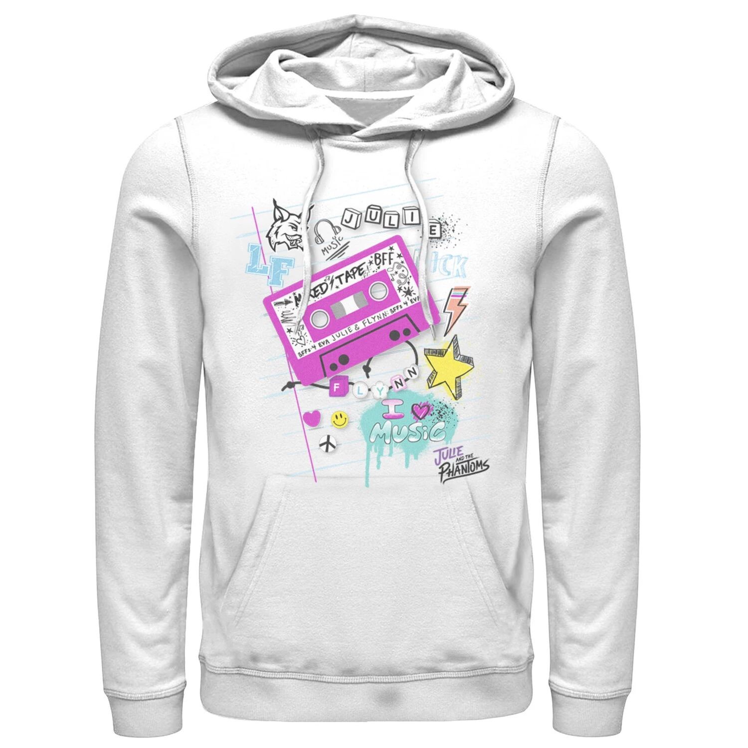 Мужская толстовка с капюшоном Julie And The Phantoms Tape Deck Mashup Licensed Character
Мужская толстовка с капюшоном Julie And The Phantoms Tape Deck Mashup Licensed Character