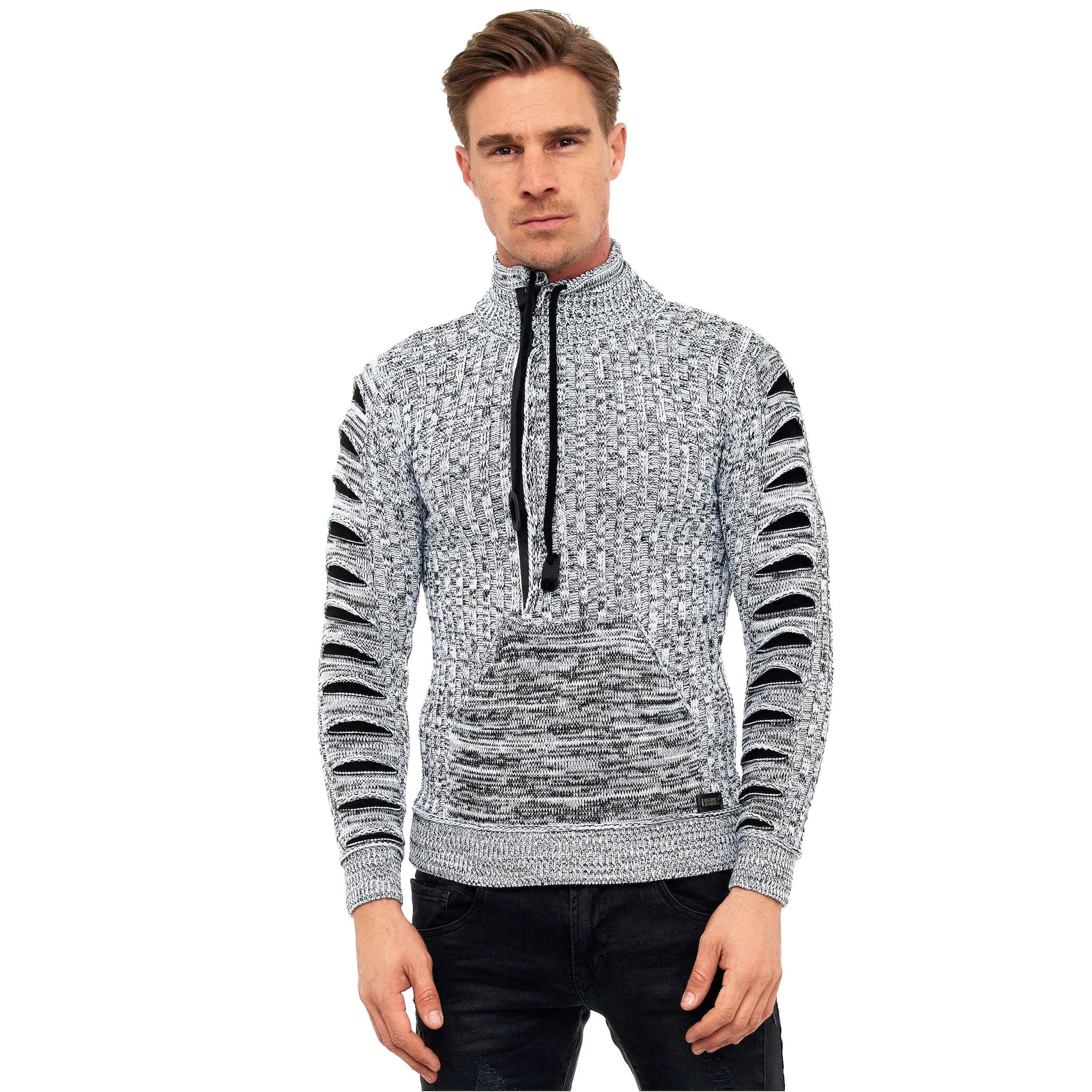 Вязаный свитер Rusty Neal со стильным вырезом, черный
Вязаный свитер Rusty Neal со стильным вырезом, черный