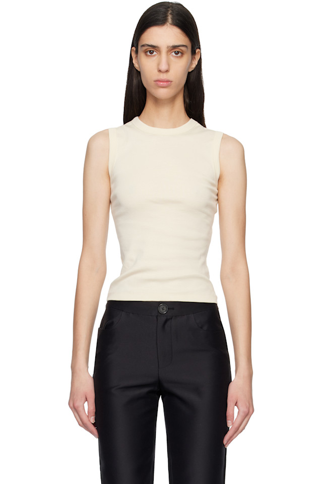 Flore Flore Майка Off-White esmé
Flore Flore Майка Off-White esmé