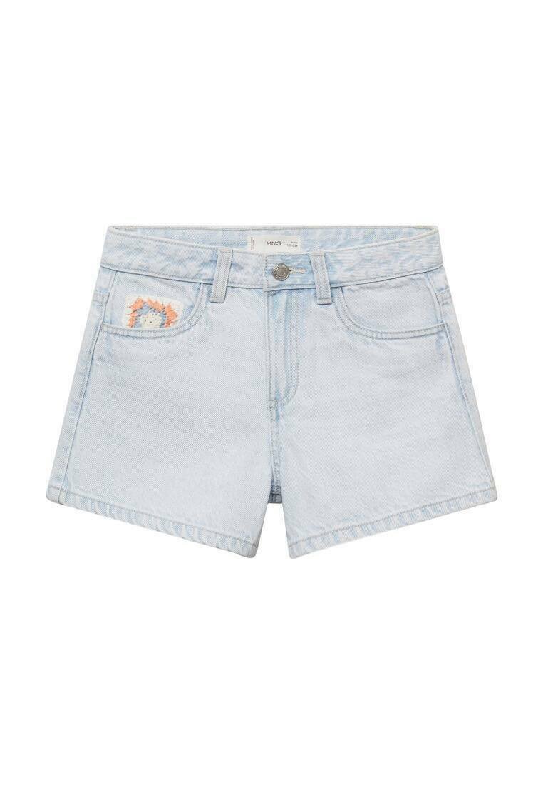 Джинсовые шорты Mango Kids, светло-голубой
Джинсовые шорты Mango Kids, светло-голубой
