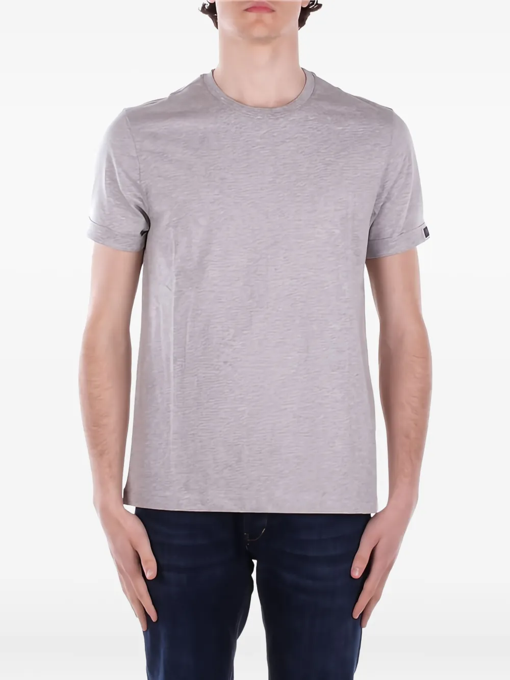 Футболка с короткими рукавами и логотипом Fay, серый
Футболка с короткими рукавами и логотипом Fay, серый