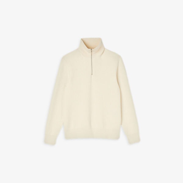 Джемпер стандартного кроя из эластичной шерсти с воротником на молнии Sandro, цвет naturels
Джемпер стандартного кроя из эластичной шерсти с воротником на молнии Sandro, цвет naturels