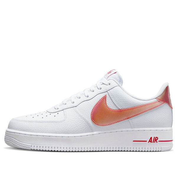 Кроссовки air force 1 low 'jumbo orange swoosh' Nike, белый 
Кроссовки air force 1 low 'jumbo orange swoosh' Nike, белый