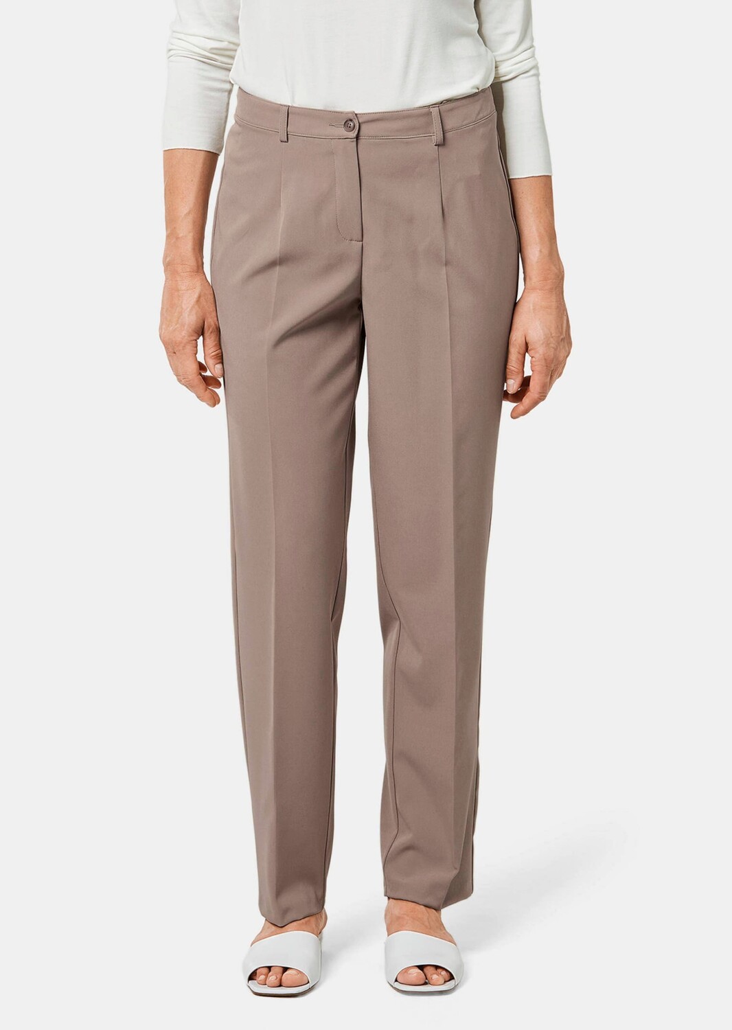 Тканевые брюки GOLDNER, серо коричневый
Тканевые брюки GOLDNER, серо коричневый