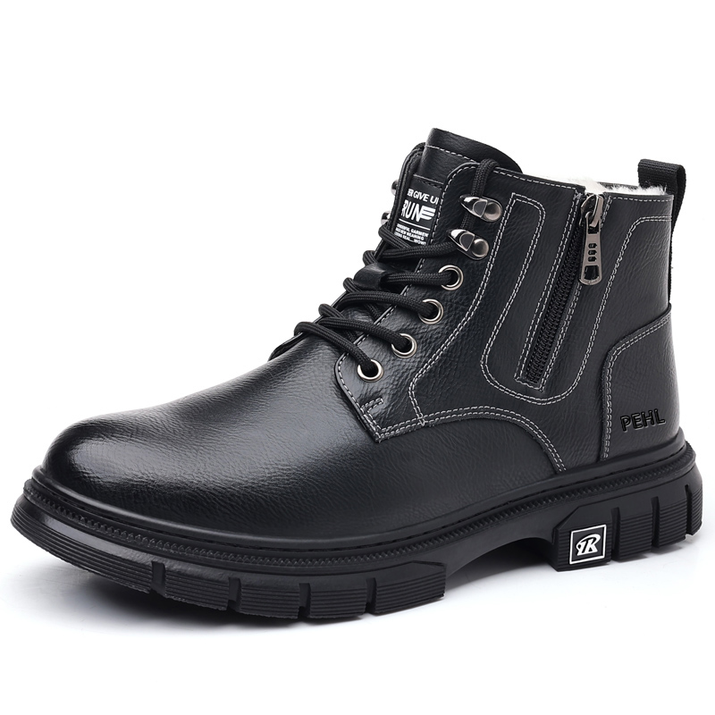 PEHL Мужские ботинки Martin с черной флисовой подкладкой, цвет Black Fleece-Lined
PEHL Мужские ботинки Martin с черной флисовой подкладкой, цвет Black Fleece-Lined