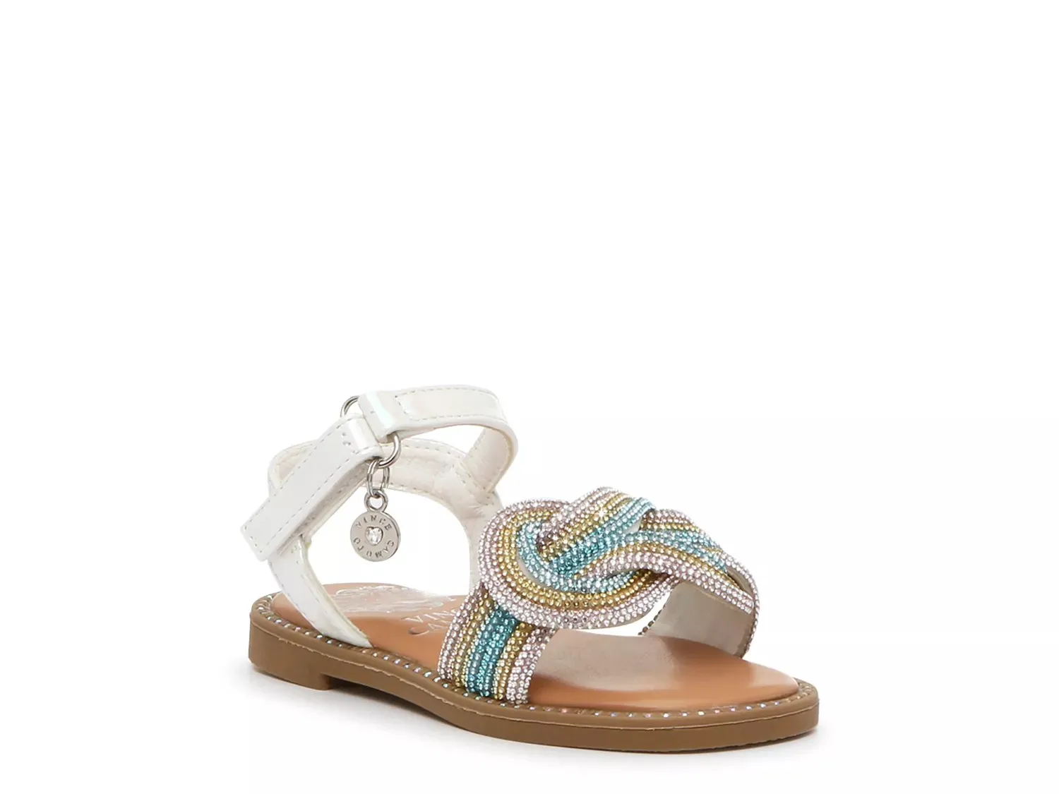 Сандалии Vince Camuto Knotted Sandal - детские, светло-розовый/голубой/желтый
Сандалии Vince Camuto Knotted Sandal - детские, светло-розовый/голубой/желтый