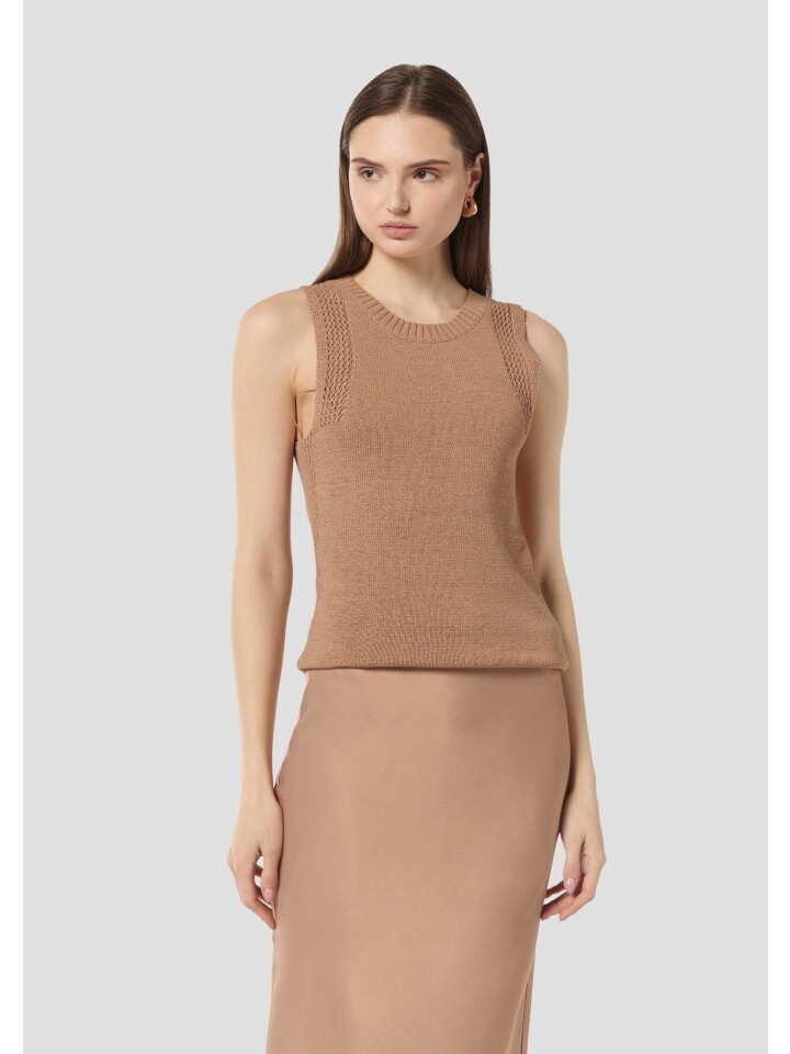 Свитер-жилет comma Strickpullunder keine Ärmellänge, коричневый
Свитер-жилет comma Strickpullunder keine Ärmellänge, коричневый