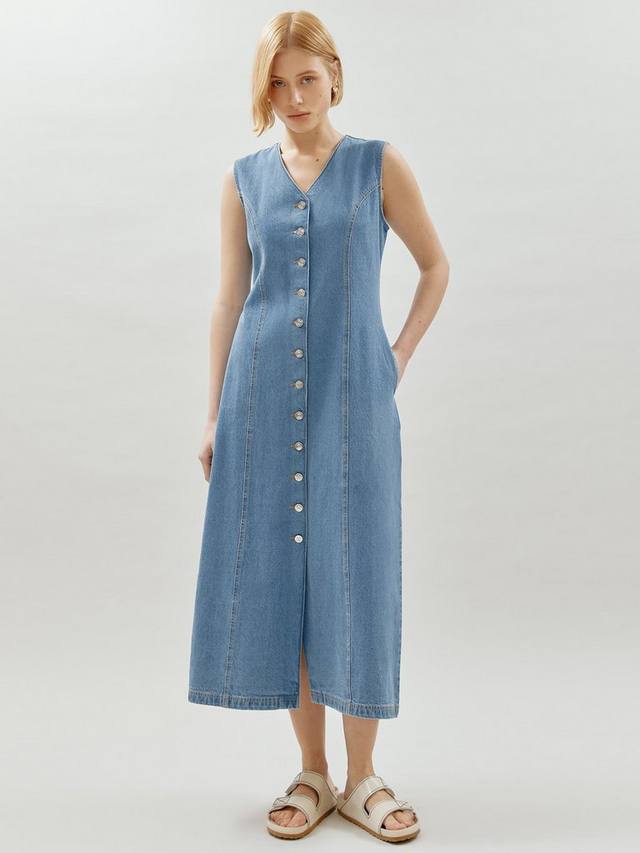 Джинсовое платье-рубашка Albaray, Indigo
Джинсовое платье-рубашка Albaray, Indigo