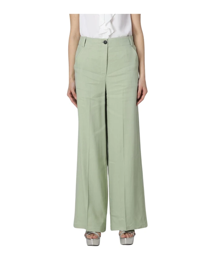 Широкие брюки Patrizia Pepe, зеленый
Широкие брюки Patrizia Pepe, зеленый