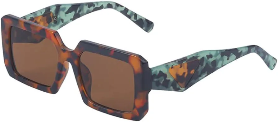 MUTYNE Модные прямоугольные солнцезащитные очки для женщин, трендовый стиль, солнцезащитные очки для вождения с защитой от бликов UV400, C3 Leopard Green
MUTYNE Модные прямоугольные солнцезащитные очки для женщин, трендовый стиль, солнцезащитные очки для вождения с защитой от бликов UV400, C3 Leopard Green